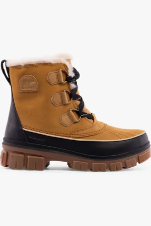 sorel TORINO V Womens Winter Boots Curry/Black - - Size UK 4