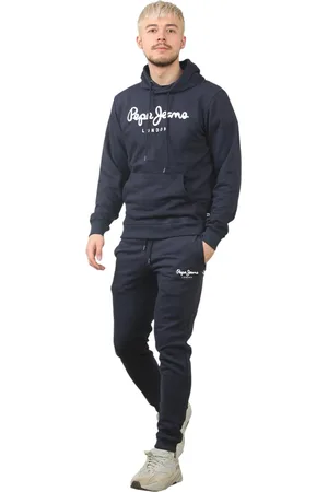 Pepe Jeans London Mens Tracksuit Set in Fleece - Size Small