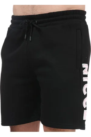 Nicce London Mens Truman Jog Shorts in Cotton - Size X-Small