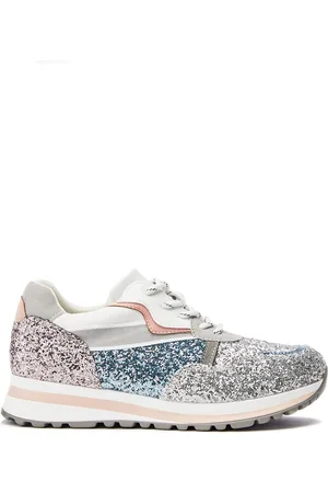 Moda In Pelle Womens Iskara Sneakers Faux Leather - Size EU 39