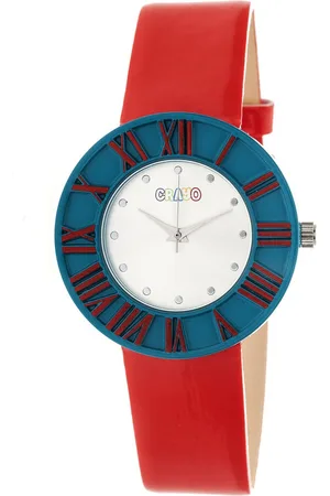 crayo Mens Prestige Unisex Watch - Teal/ Stainless Steel - One Size