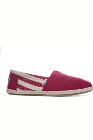 TOMS University Classic Alpargata Womens Shoes Textile - Size UK 4.5