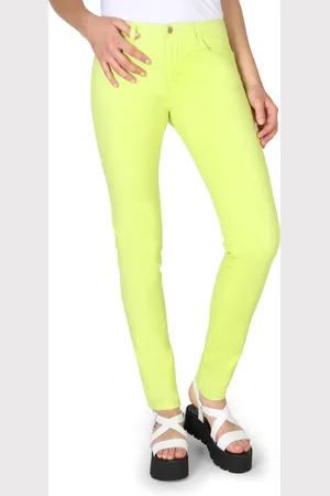 Emporio Armani Womens Long stretch fabric pants 3Y5J28-5NZXZ woman - Cotton - Size 26 (Waist)