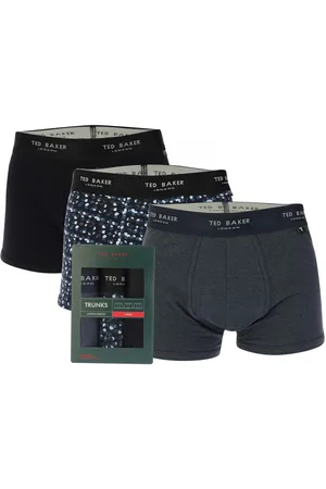 Ted Baker Mens 3 Pack of Cotton Trunks in - Size Small