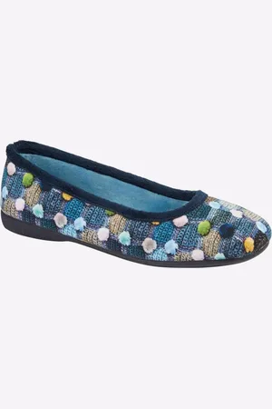 Sleepers Samira MEMORY FOAM Slippers Womens - - Size UK 6
