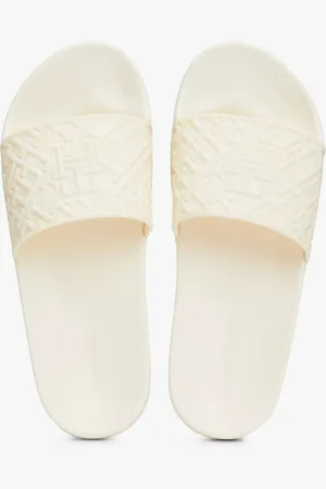 Tommy Hilfiger MONOGRAM POOL Womens Slides Calico - - Size UK 7