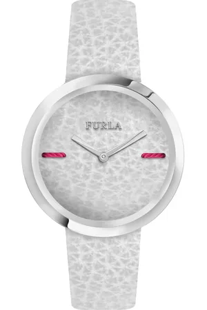 Furla Womens My Piper White Dial Leather Ladies Watch R4251110509 - - One Size