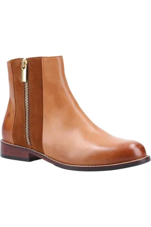 Hush Puppies Frances MEMORY FOAM Ankle Boot Womens - Leather - Size 4 (UK Shoe)