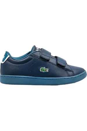 Lacoste Childrens Unisex Carnaby Evo Kids Navy Trainers - - Size UK 11 Kids
