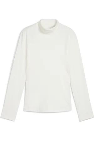 PUMA Womens Lucy Long Sleeve Mockneck Golf Top - - Size Large