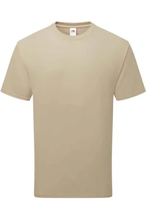 Fruit Of The Loom Unisex Adult Cotton T-Shirt (Desert ) - Size Small