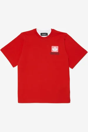 Dsquared2 Kids Unisex Logo T-Shirt in - Size 16Y