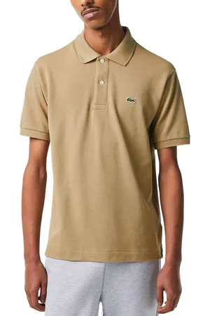 Lacoste L1212 Mens Polo T Shirts Classic Golf Tee - Cotton - Size Medium