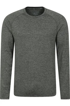 Mountain Warehouse Mens Stripe IsoCool Base Layer Top - Size 2XS