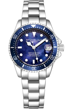 Stuhrling Womens Depthmaster 3950L Quartz 32mm Fashion - - One Size