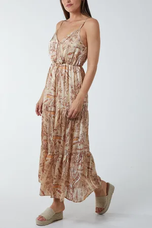Blue Vanilla Womens Paisley Wrap Dress - - Size 8 UK
