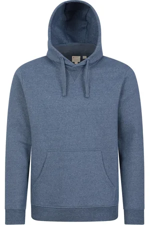 Mountain Warehouse Mens Dorset Plain Hoodie material_Synthetic - Size Large