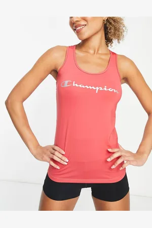 Champion Womens Training large logo tank top in - Size Small