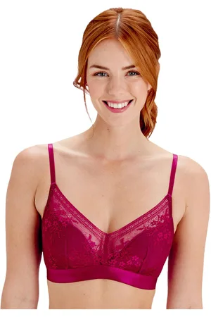 Pretty Polly Womens LPAWN6 Botanical Lace Non Wired Triangle Bra - - Size 34B