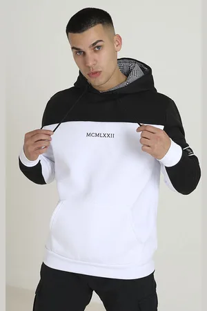 Brave Soul Mens Overhead Hoodie With Kangaroo Pocket - - Size X-Large
