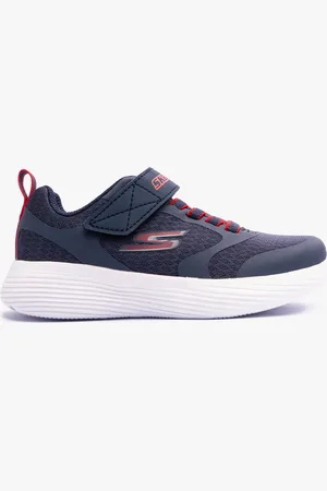 Skechers 405095L/NVRD GO RUN 400 V2 Boys Trainers Navy/Red - - Size UK 10 Kids