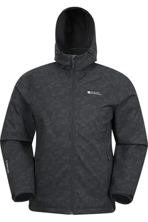 Mountain Warehouse Mens Exodus Showerproof Soft Shell Jacket - Size 2XL