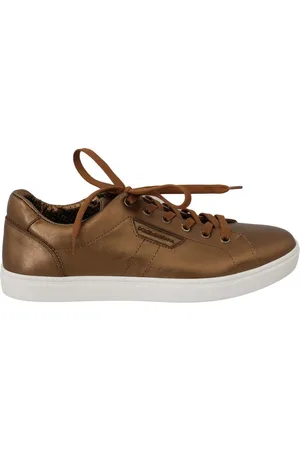 Dolce & Gabbana Mens Leather Casual Sneakers - Size EU 39
