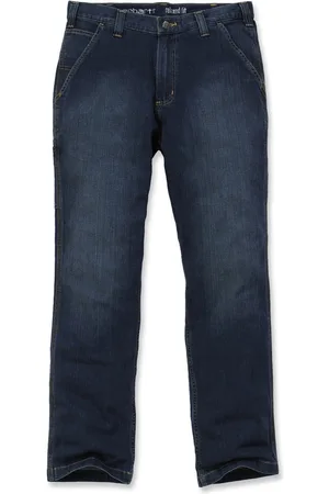 Carhartt Mens Rugged Flex Relaxed Fit Dungaree Denim Jeans - - Size 33W/36L