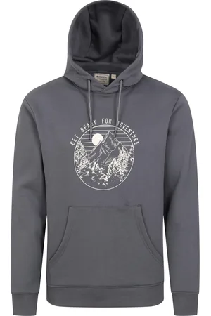 Mountain Warehouse Mens Get Ready For Adventure Hoodie - Size 2XS