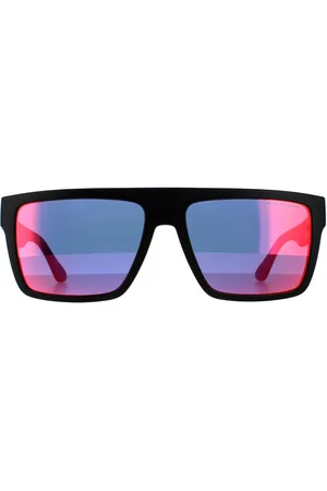 Tommy Hilfiger Rectangle Mens Matte Grey Infrared Sunglasses - One Size