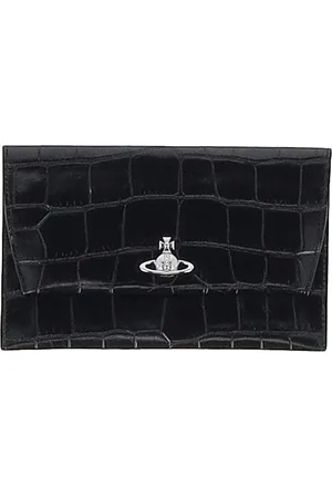 Vivienne Westwood Pre-owned Womens Croc Embossed Wallet in Leather - One Size