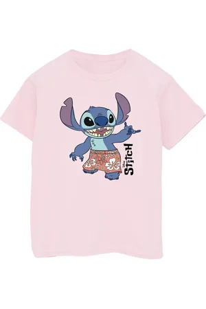 Disney Girls Lilo & Stitch Bermuda Shorts Cotton T-Shirt (Baby ) - Size 3-4Y
