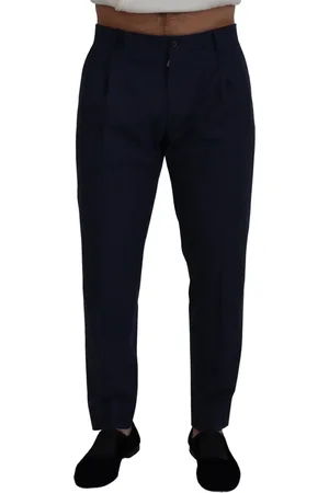 Dolce & Gabbana Mens Slim Fit Cotton Pants - - Size IT 44 (Men
