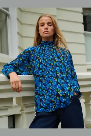 Ro&Zo Womens Floral Print Batwing Sleeve Blouse - Size 10 UK