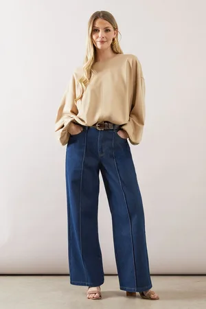 wallis Womens Bubble Hem Jersey Top Co-ord - viscose - Size 18 UK
