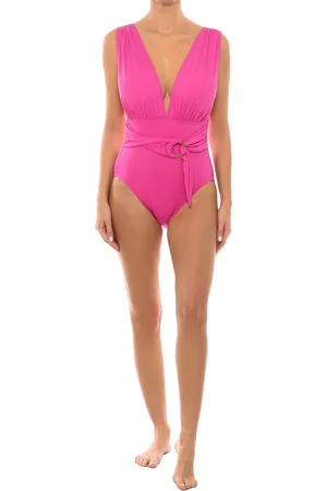 Michael Kors Womens V-neckline swimsuit MM7M761 woman - - Size Medium