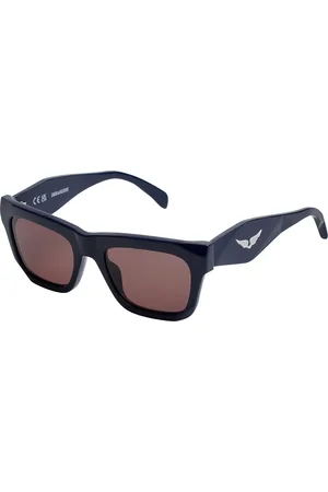 Zadig & Voltaire Womens Rectangular Sunglasses SZV367 Women - - One Size