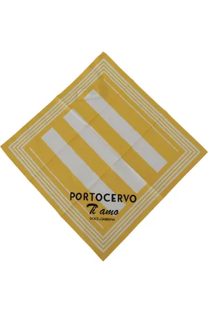 Dolce & Gabbana WoMens Portocervo Cotton Shawl Wrap Scarf - One Size