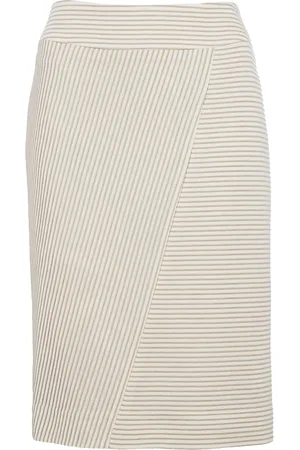Conquista Womens Cream Pencil Skirt - - Size EU 36 (Womens)