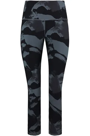 Under Armour Project Rock Womens Black/Grey Ankle Leggings - - Size Small