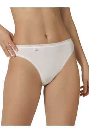 Sloggi Womens Basic+ Tai Briefs - Cotton - Size Medium