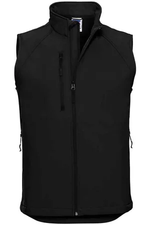 Russell Athletic Mens Softshell Gilet - Size Medium