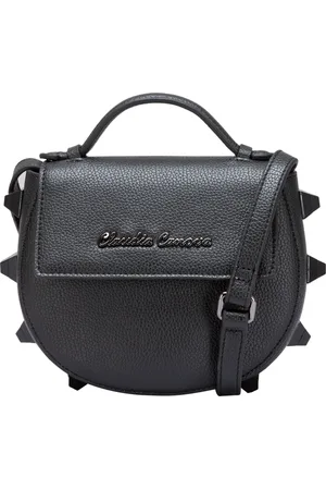 Claudia Canova Womens Chunky Stud Round Cross Body Bag - Pu - One Size