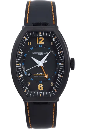 Montres De Luxe Mens Watch Leather - One Size