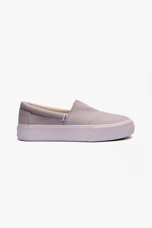 TOMS Womens FENIX PLATFORM Ladies Slip-On Trainers - Size UK 7