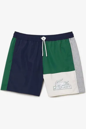 Lacoste Mens Multi Panel Swim Shorts in colour - - Size Small