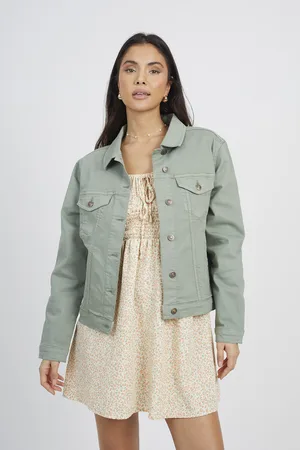Brave Soul Womens Denim Jacket - Size 8 UK