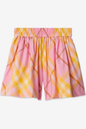 Burberry Girls Marcy Check Shorts in - Size 12Y