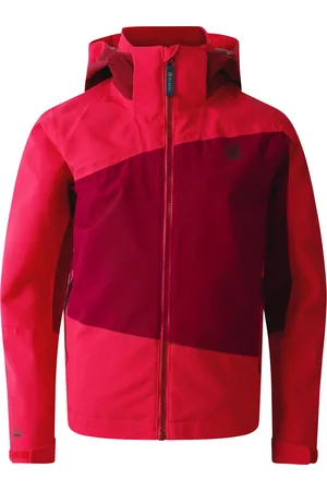 Regatta Kids Unisex Childrens/Kids Explore II Waterproof Jacket (Beetroot) - - Size 5-6Y
