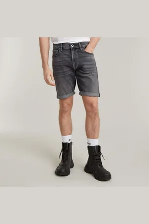 G-Star Mens G-Star RAW 3301 Slim Denim Shorts - Cotton - Size 31 (Waist)